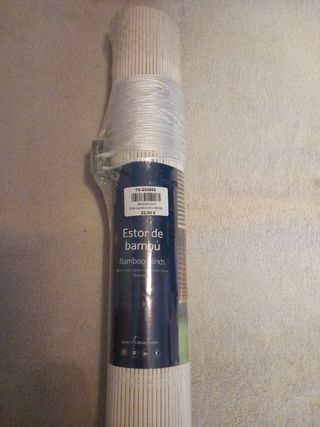 Estor de bambú
