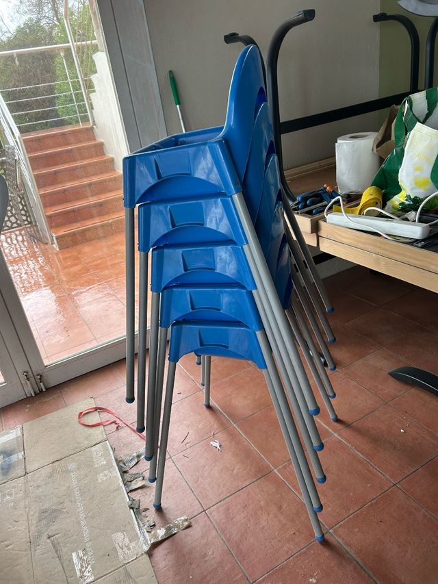 5 Tronas para niños azules