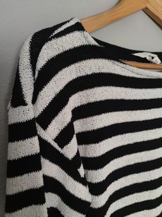 Jersey rayas mujer 