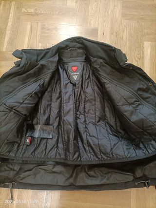 Chaqueta moto hombre 