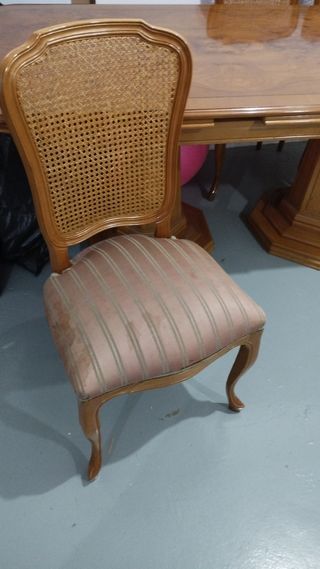 Mesa extensible de madera