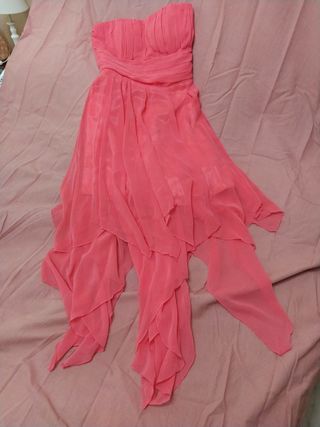 Vestido fiesta de gasa