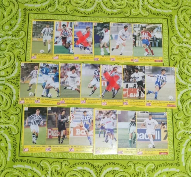 Cromos Futbol 96