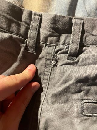 PANTALON CHINO GRIS HM