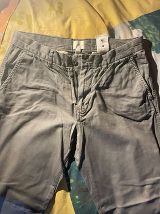 PANTALON CHINO GRIS HM