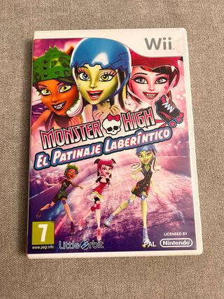 Monster High El Patinaje Laberintico Wii