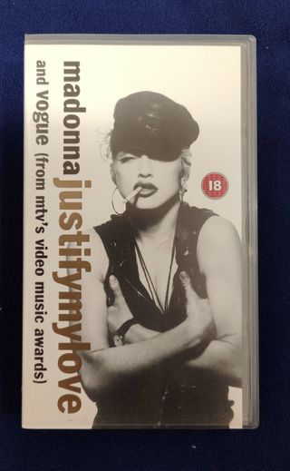 VHS Madonna videocassetta 