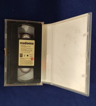 VHS Madonna videocassetta 