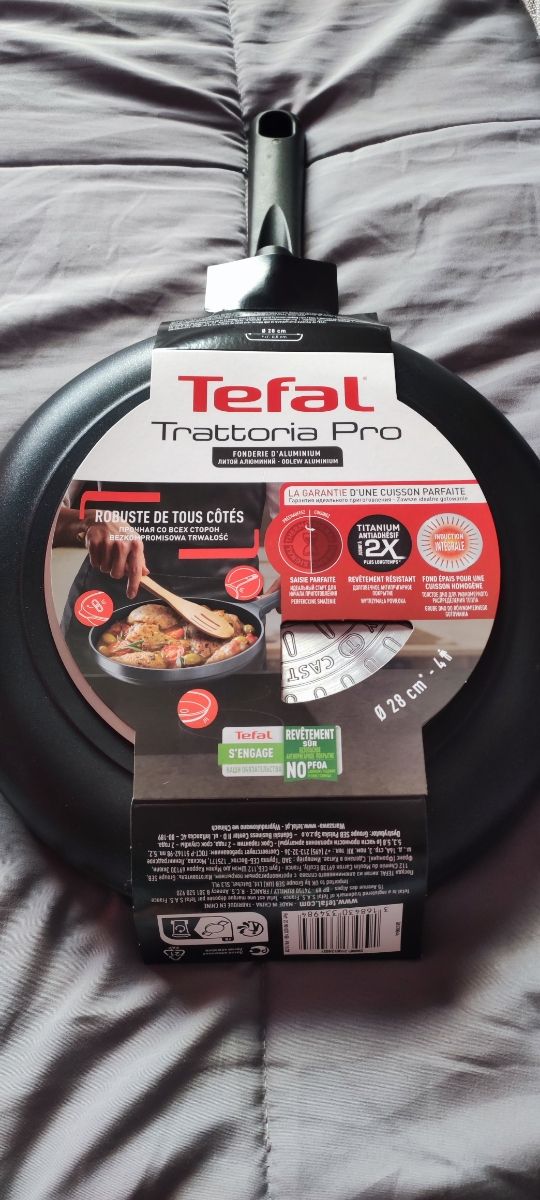 Sartén aluminio fundido. Inducción