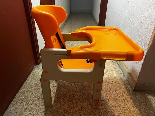 Trona silla bebe y niño 2 montajes