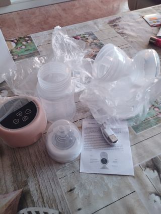 Sacaleches carga USB