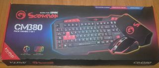 Teclado gaming ratón y almohadilla