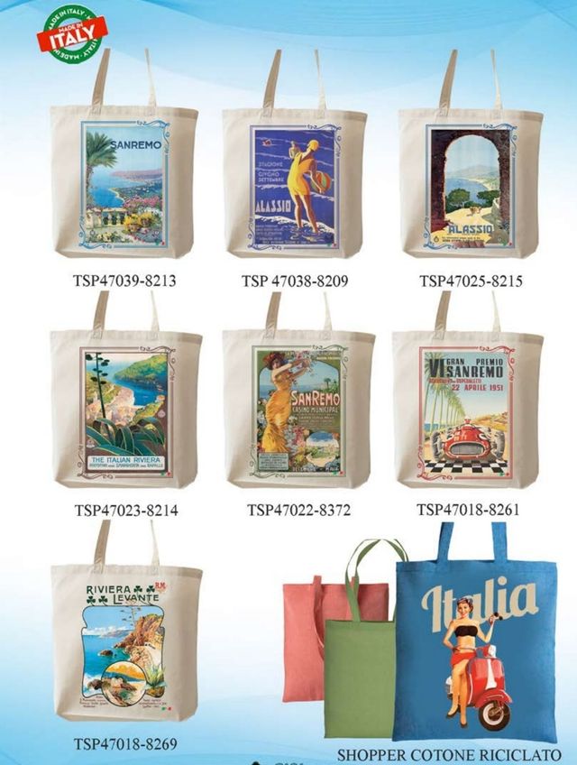 Borse di tessuto in stile vintage...