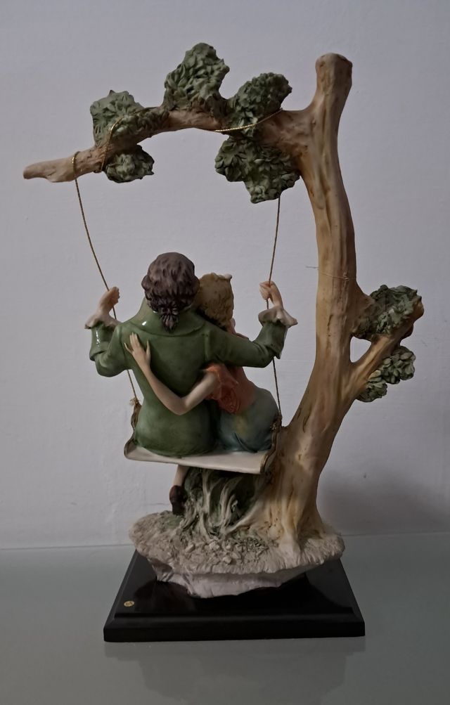 Statuina innamorati Capodimonte 