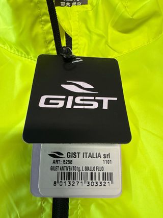 Gilet antivento Gist Giallo