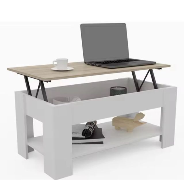 Tavolo centrale sollevabile. Nuovo.