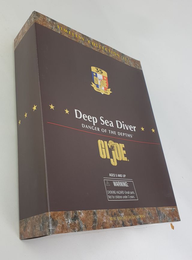 GIJOE DEEP SEA BUCEADOR FIGURA ESCALA 1/6 NUEVO