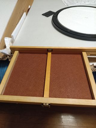 Tablero puzzle giratorio con cajones
