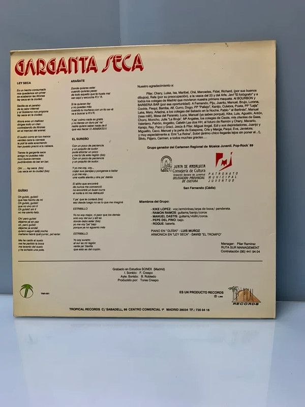Garganta Seca – Hot Feeling Made In Triana VINILO