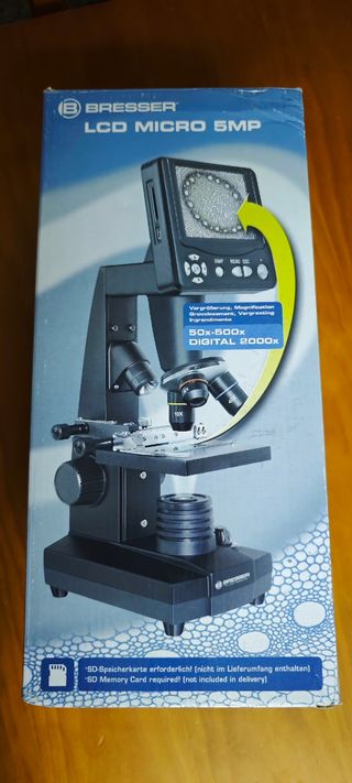 Microscopio bresser lcd micro 5mp