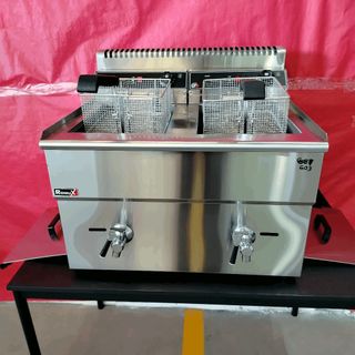 📍 ZG | Freidora a Gas Doble 18+18 Litros