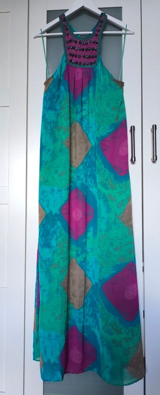 Zara vestido Boho Crochet. Nuevo sin estrenar