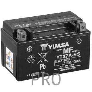 BATERÍA YTX7A-BS HONDA HYOSUNG KYMCO SUZUKI YUASA