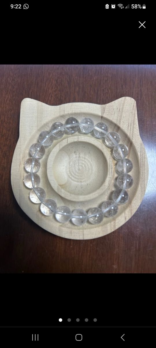 Pulseras joyería minerales 8 euros