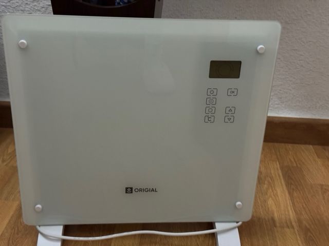 Radiador electrico cristal