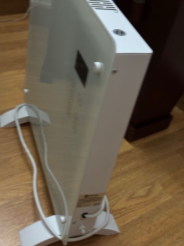 Radiador electrico cristal