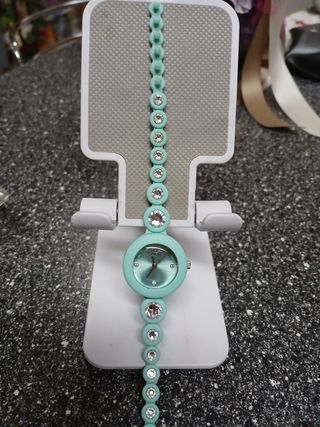 Orologio in gomma con strass