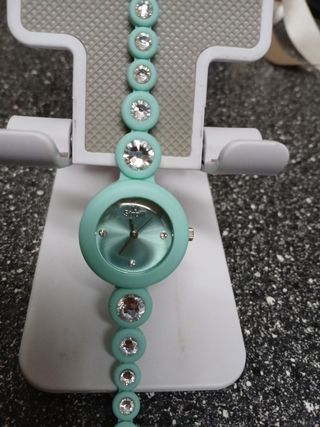 Orologio in gomma con strass
