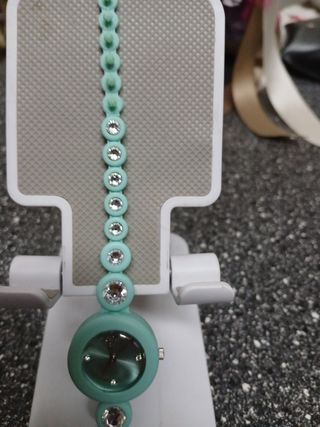 Orologio in gomma con strass