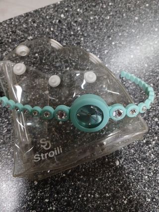 Orologio in gomma con strass