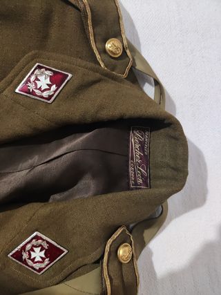 Uniforme enfermera militar. Años cincuenta