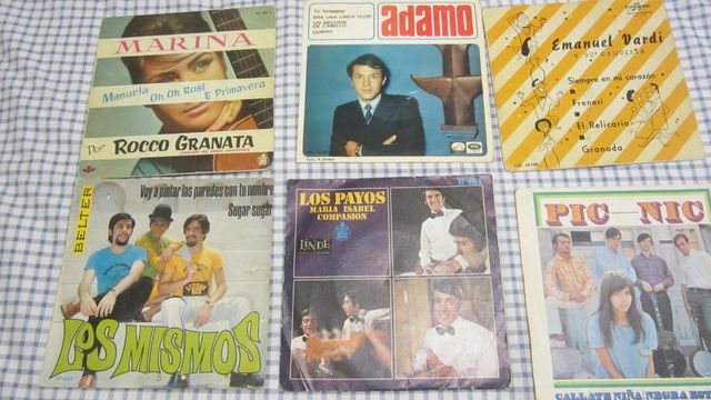 SINGLES AÑOS 50 -60