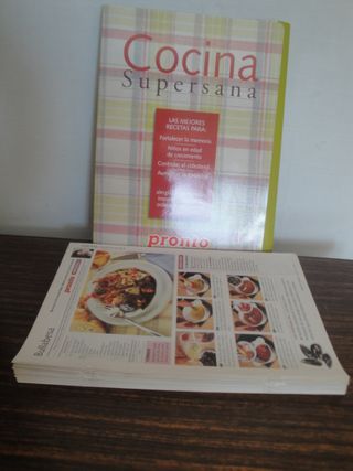 Cocina Supersana- De 52 fascículos. COMPLETA.