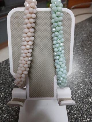 Bracciali con perline