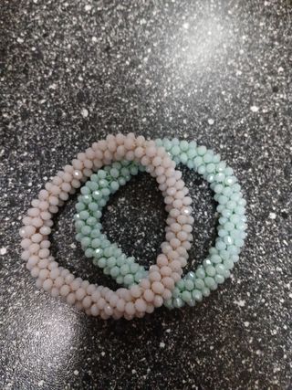 Bracciali con perline
