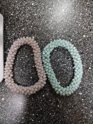 Bracciali con perline