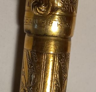 Vulcan stilografica da collezione 18K