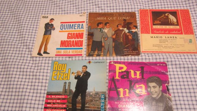 DISCOS ANTIGUOS SINGLES