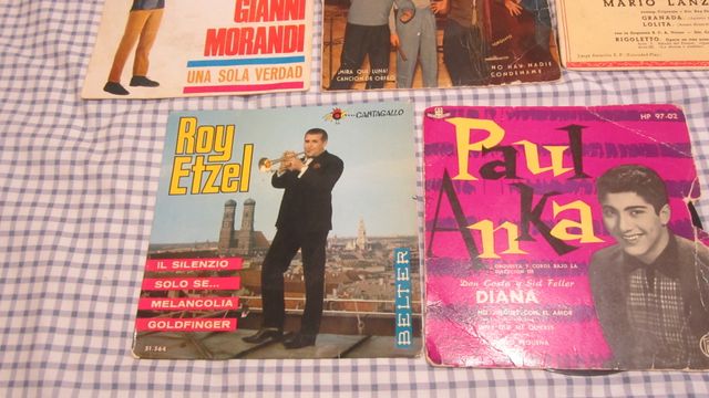 DISCOS ANTIGUOS SINGLES