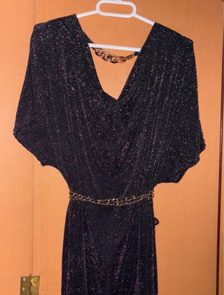 Vestido de fiesta negro elegante