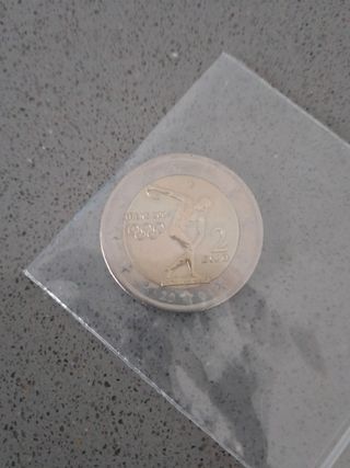 2 euro commemorativo Grecia 2004 Olimpiadi UNC