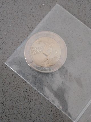2 euro commemorativo Grecia 2004 Olimpiadi UNC