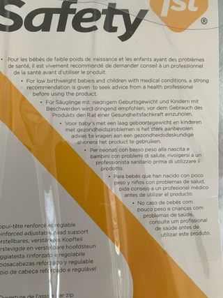 Marsupio neonato Safety 1st bimbo bimba unisex