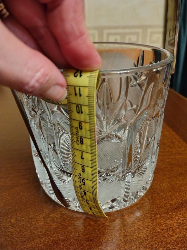 Cestello porta ghiaccio in cristallo