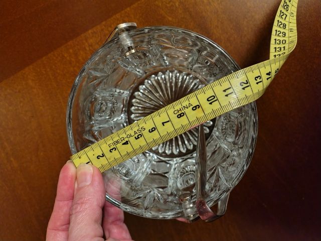 Cestello porta ghiaccio in cristallo