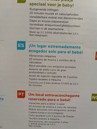 Hamaca bebé Fisher Price